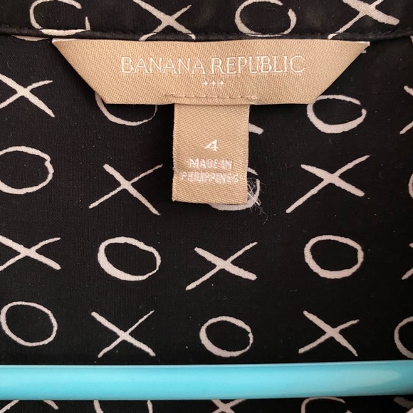 Banana Republic XO shirt dress sz 4 - Picture 3 of 4